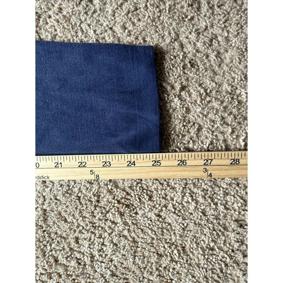 Dolce & Gabbana Silk Long Sleeve Button Front Hoodie Navy Blue Women Sz 14 EU 50 - Picture 12 of 13